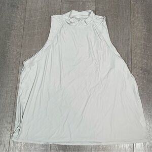 SPANX sleeveless Top Size 2X grey some stains see pics